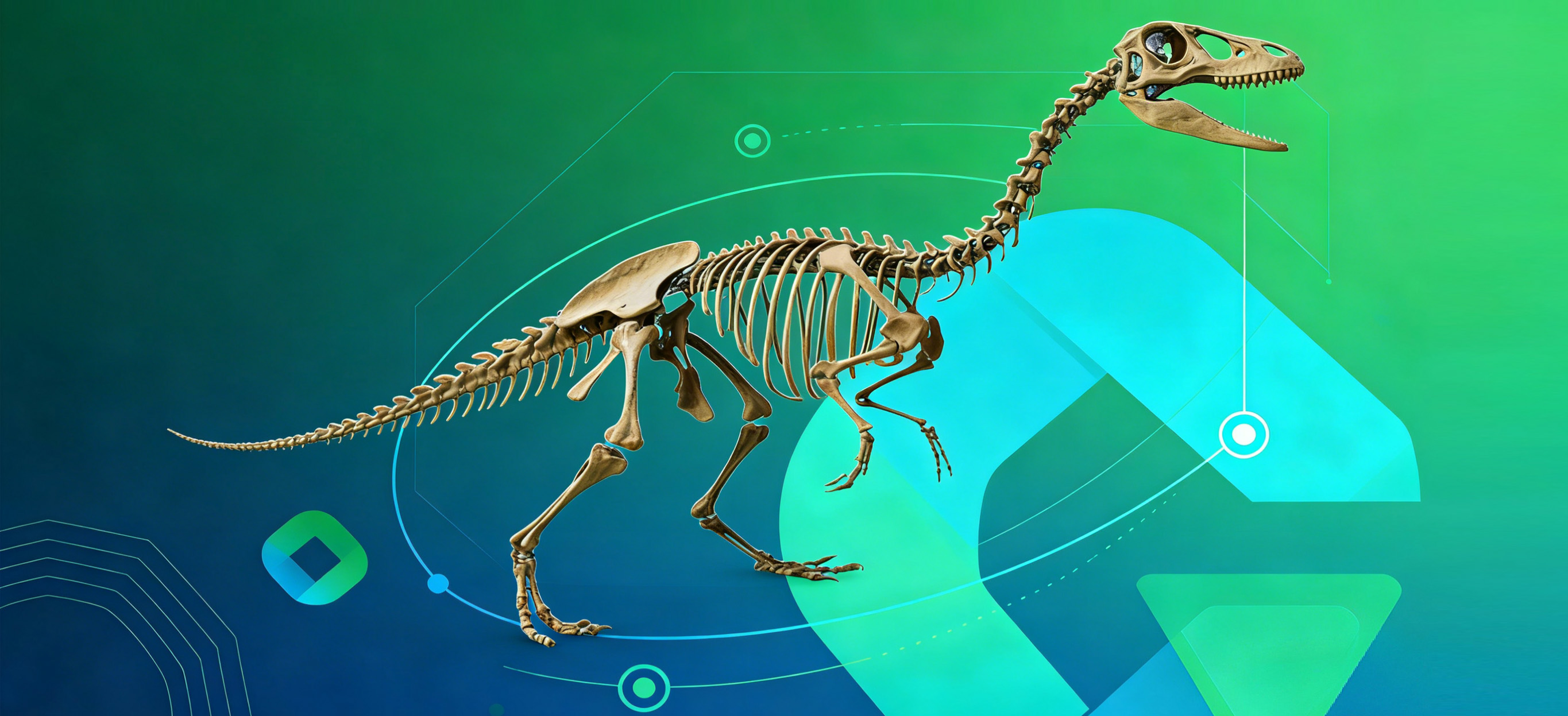 Eoraptor holographic dinosaur